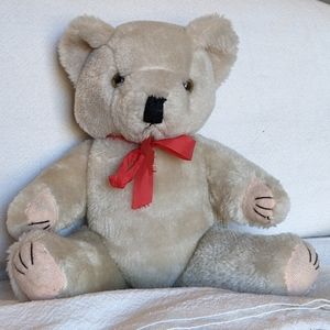 Pair Vintage Teddy Bears